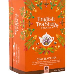 Infusión chai black tea English Tea Shop Organic