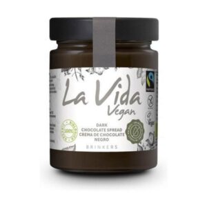 Crema chocolate negro BIO vegano 270 gramos La vida vegan