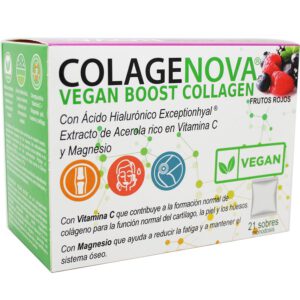 Colagenova Vegan Boost Collagen 21 sobres monodosis Frutos rojos Vaminter