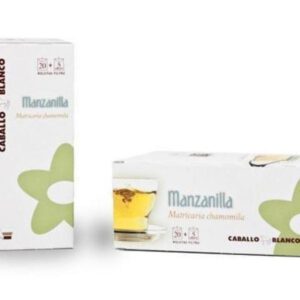 Manzanilla en filtros Caballo blanco