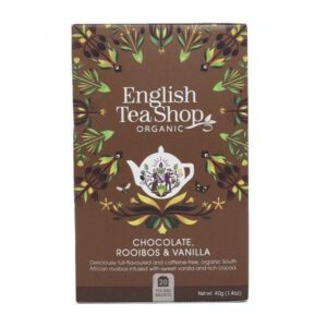 Infusión chocolate, rooibos y vainilla English Tea Shop Organic
