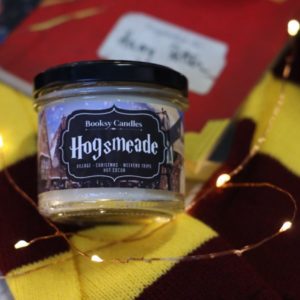Vela de soja natural Hogsmeade edición Harry Potter aroma chocolate caliente 150 ml Booksy Candles